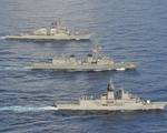 Tàu chiến Mỹ, Nhật, Úc tập trận lần thứ 5 trong năm 2020 trên Biển Đông