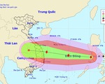 Bão số 9 đi vào Biển Đông với tốc độ rất nhanh và liên tục nạp năng lượng