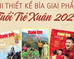 Thiết kế bìa Tuổi Trẻ Xuân Tân Sửu: Dẫu người buồn đến Tết cũng phải vui...