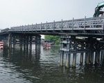 Cầu sắt tạm An Phú Đông lùi ngày hoàn thành tới tháng 12-2020