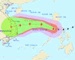 Bão Goni đã vào Biển Đông, thành bão số 10 mạnh cấp 11, giật cấp 14