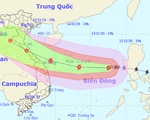Tối 14-11, dự báo bão Vamco vào Quảng Bình - Quảng Nam