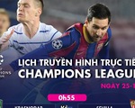 Lịch trực tiếp Champions League 25-11: PSG gặp Leipzig