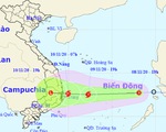 Ngày mai 9-11, áp thấp nhiệt đới có thể mạnh lên thành bão