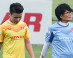 Quang Hải bị đau, bỏ dở buổi tập của tuyển Việt Nam