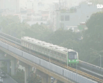 Ngắm đoàn tàu lần đầu chạy thử toàn tuyến trên đường sắt Cát Linh - Hà Đông