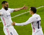 Benzema ghi bàn và kiến tạo, Real Madrid lên nhì bảng