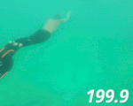 Video: Lặn dài 202m trong một lần thở để lập kỷ lục Guinness thế giới
