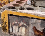 Phát hiện cửa hàng bán thức ăn đường phố thời La Mã cổ đại