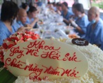Bữa cơm ngày cuối năm của bệnh nhân ung thư ở Bệnh viện Từ Dũ