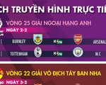 Lịch trực tiếp bóng đá châu Âu ngày 2-2: Tottenham gặp Man City