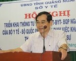 Phóng viên hỏi về corona, giám đốc sở 