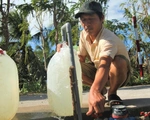 Hạn mặn bủa vây, dân miền Tây ùn ùn đi hứng nước miễn phí