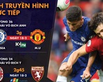 Lịch trực tiếp bóng đá châu Âu: Chelsea gặp Man United