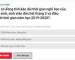 Tranh luận quanh kiến nghị của TP.HCM cho học sinh nghỉ học hết tháng 3