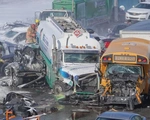 Canada: 69 người bị thương trong một vụ tai nạn liên hoàn của 200 chiếc xe