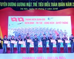 Ba đề cử Gương mặt trẻ Việt Nam tiêu biểu đoạt giải Gương mặt trẻ tiêu biểu toàn quân
