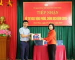 Tập đoàn DIC trao tặng Vĩnh Phúc 3.000 chai dung dịch sát khuẩn