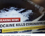 Mỹ bác bỏ tin giả hít cocaine, chất tẩy trắng, tỏi, thủ dâm 