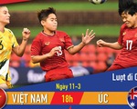 Lịch trực tiếp play-off tranh vé dự Olympic 2020: nữ Việt Nam gặp Úc