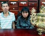 Bắt cặp vợ chồng trộm lư hương trong đền thờ chị Võ Thị Sáu