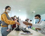 Sân bay Nội Bài thắt chặt thủ tục khai báo y tế