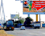 Ngành quảng cáo lan truyền thông điệp "cùng miền Tây chống hạn mặn lịch sử"