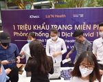 Đăng ký qua app, lấy được 5 khẩu trang than hoạt tính kháng khuẩn