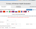 Từ 21-3 đi xe khách, tàu hỏa, máy bay trong nước phải khai báo y tế điện tử