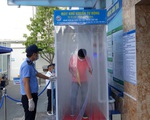 Bệnh viện đầu tiên ở Cần Thơ thử nghiệm buồng khử khuẩn tự động