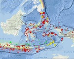 Indonesia có 779 trận động đất chỉ trong tháng 2