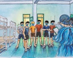 Vẽ về khu cách ly Việt Nam - bộ tranh 