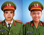 Thăng cấp bậc hàm hai cán bộ, chiến sĩ công an ở Đà Nẵng hi sinh