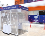 Lazada đảm bảo khoảng cách tối thiểu 2m khi giao hàng nhằm phòng dịch