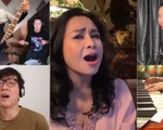 Quốc Trung, Thanh Lam, Trúc Nhân ngồi nhà hát với ban nhạc, làm MV thời COVID-19