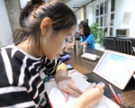 Chật vật với học trực tuyến