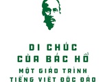 Công trình nghiên cứu di chúc Bác Hồ dưới góc độ ngôn ngữ học đoạt giải thưởng