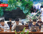 Trực tiếp: Họp báo vụ 