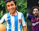 Cậu bé 12 tuổi đá phạt giống Messi gây "sốt" trên mạng xã hội