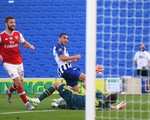 Thua ngược Brighton phút cuối, Arsenal cạn hi vọng vào tốp 4