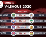 Lịch trực tiếp V-League 2020 ngày 24-6: Quang Hải so tài Tiến Linh