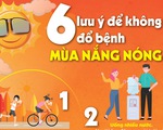 Nắng nóng: 1 người tử vong nghi do sốc nhiệt, 2 người nguy kịch