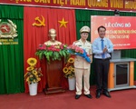Công an Vĩnh Long có tân phó giám đốc quê Nam Định