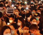 Tối 4-6, hàng ngàn dân Hong Kong thắp nến tưởng niệm Thiên An Môn