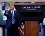 Ông Trump lên mạng khoe tin 