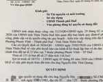 Làm giả quyết định của UBND tỉnh để lừa tiền bán đất