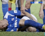 Pha vào bóng khiến Hải Huy gãy chân, nguy cơ nghỉ hết mùa giải V-League 2020