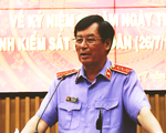 Viện Kiểm sát tối cao sẽ kiến nghị xem lại quyết định giám đốc thẩm vụ Hồ Duy Hải