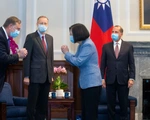 Bộ trưởng Mỹ gặp bà Thái Anh Văn: 