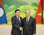 Thủ tướng Lào dự lễ tang nguyên Tổng bí thư Lê Khả Phiêu